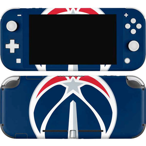 NBA Washington Wizards Large Logo Nintendo Switch Lite Skin